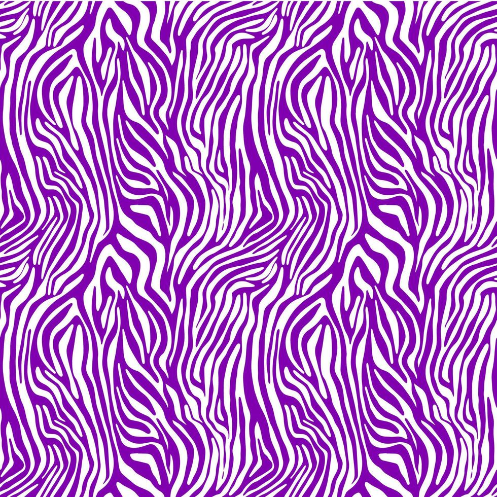 Vector animal print. Zebra ornament. Seamless pattern