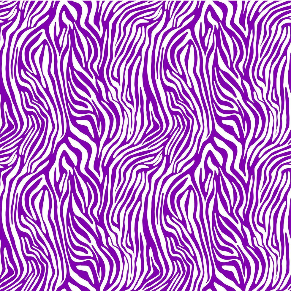 Vector animal print. Zebra ornament. Seamless pattern