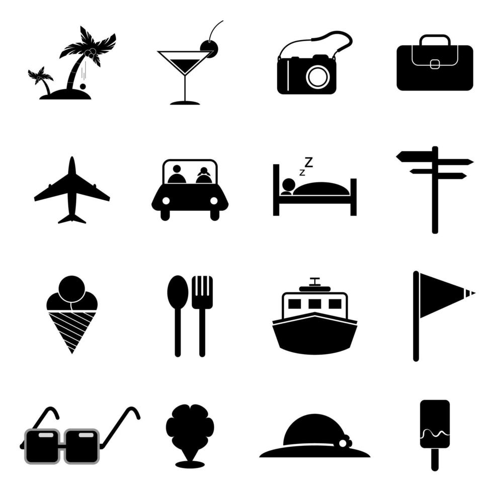 diseño de icono de viaje vector