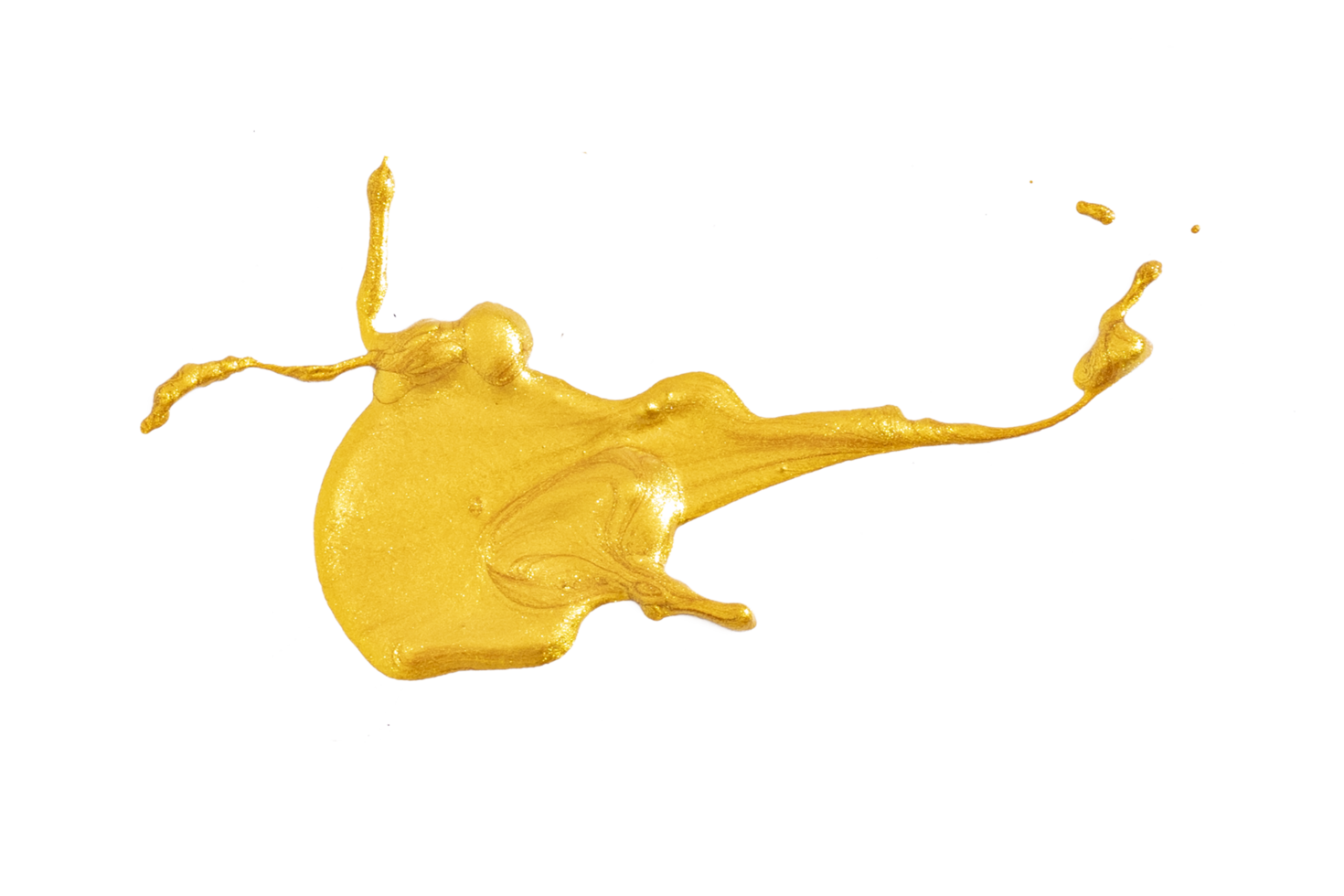 gold brush stroke for design png
