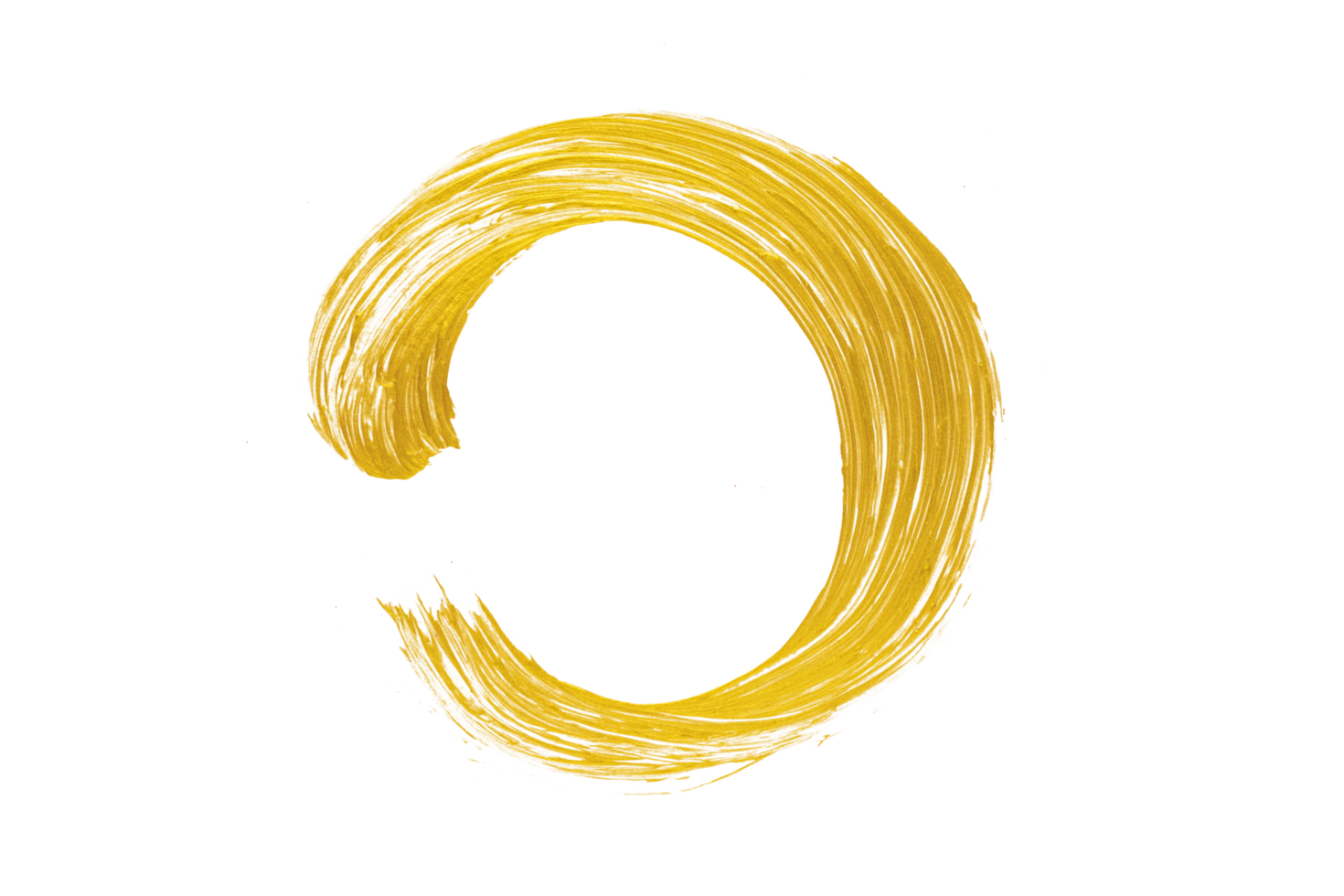 gold brush stroke for design png
