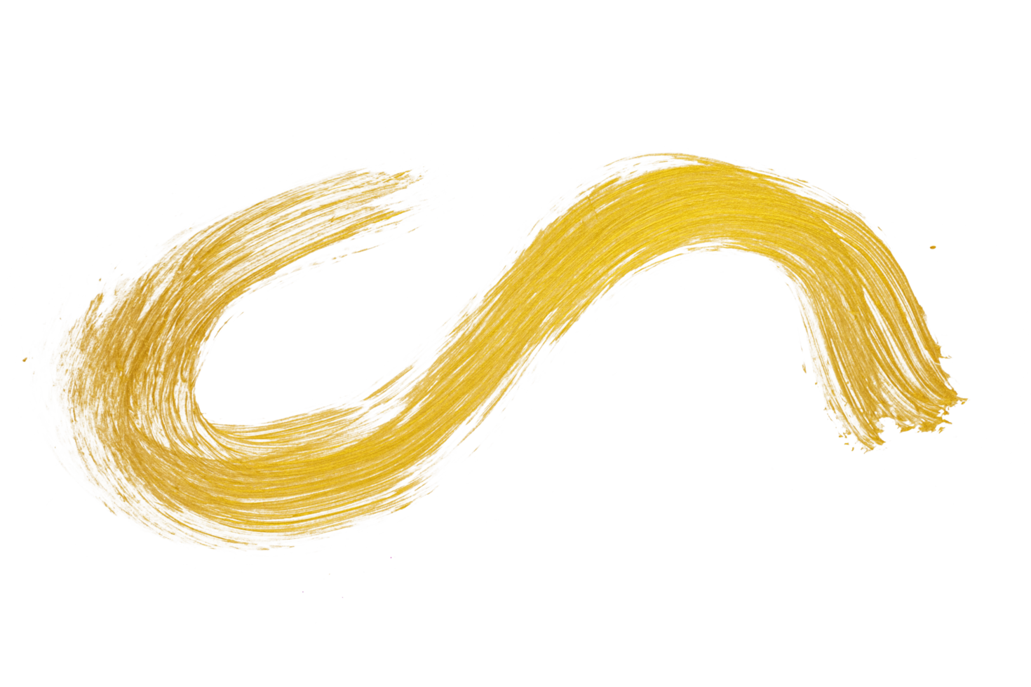 gold brush stroke for design png