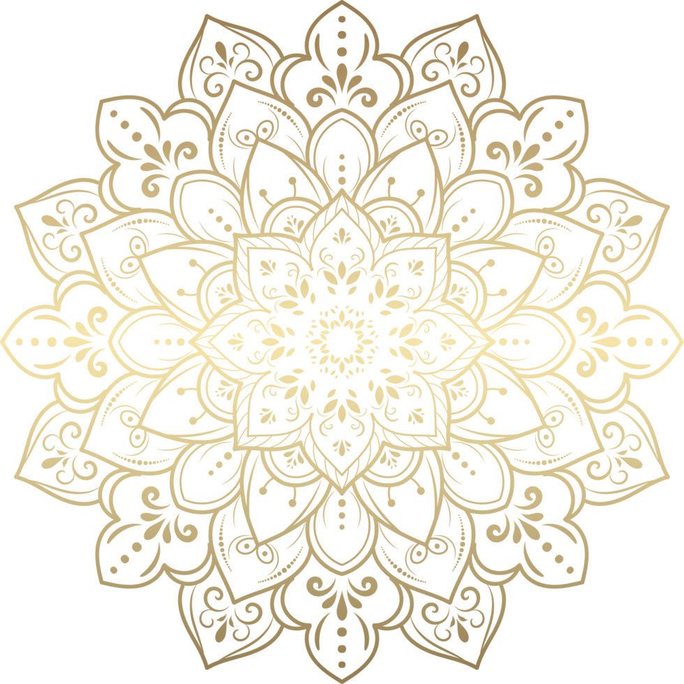 mandala for design hand drawn png