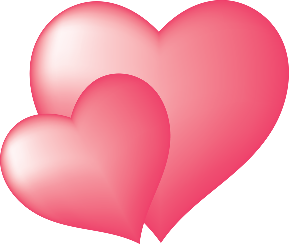 heart shapes icon illustration for design png