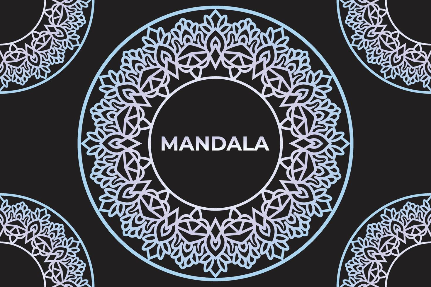 diseño de mandala de marco. de fondo de patrón de mandala. 9874862 Vector Vecteezy