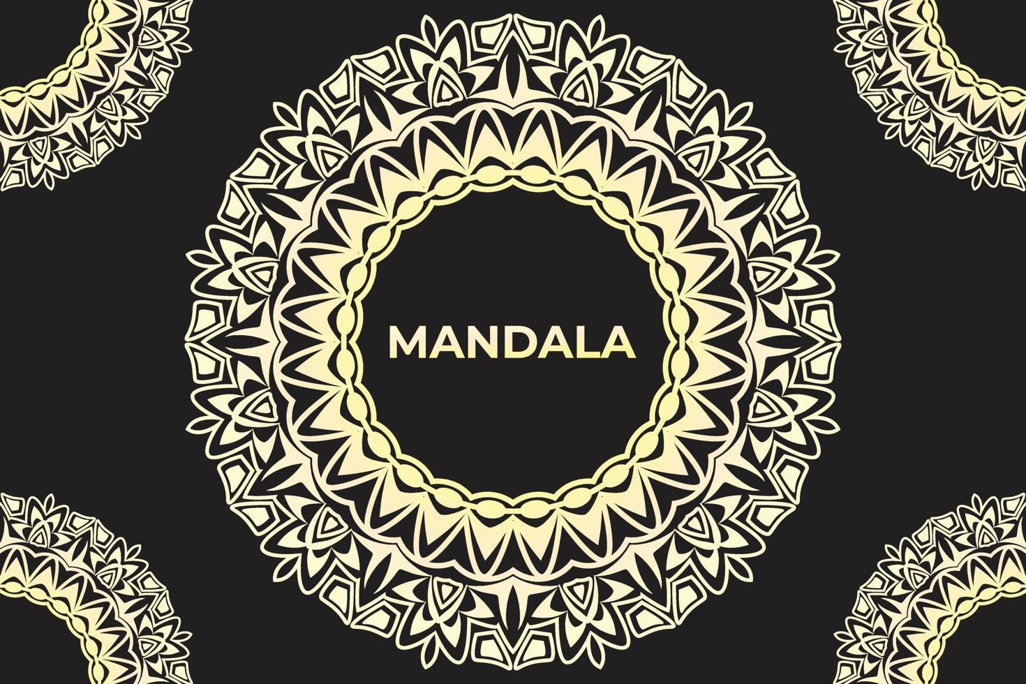 Frame mandala design. Mandala pattern background design. vector