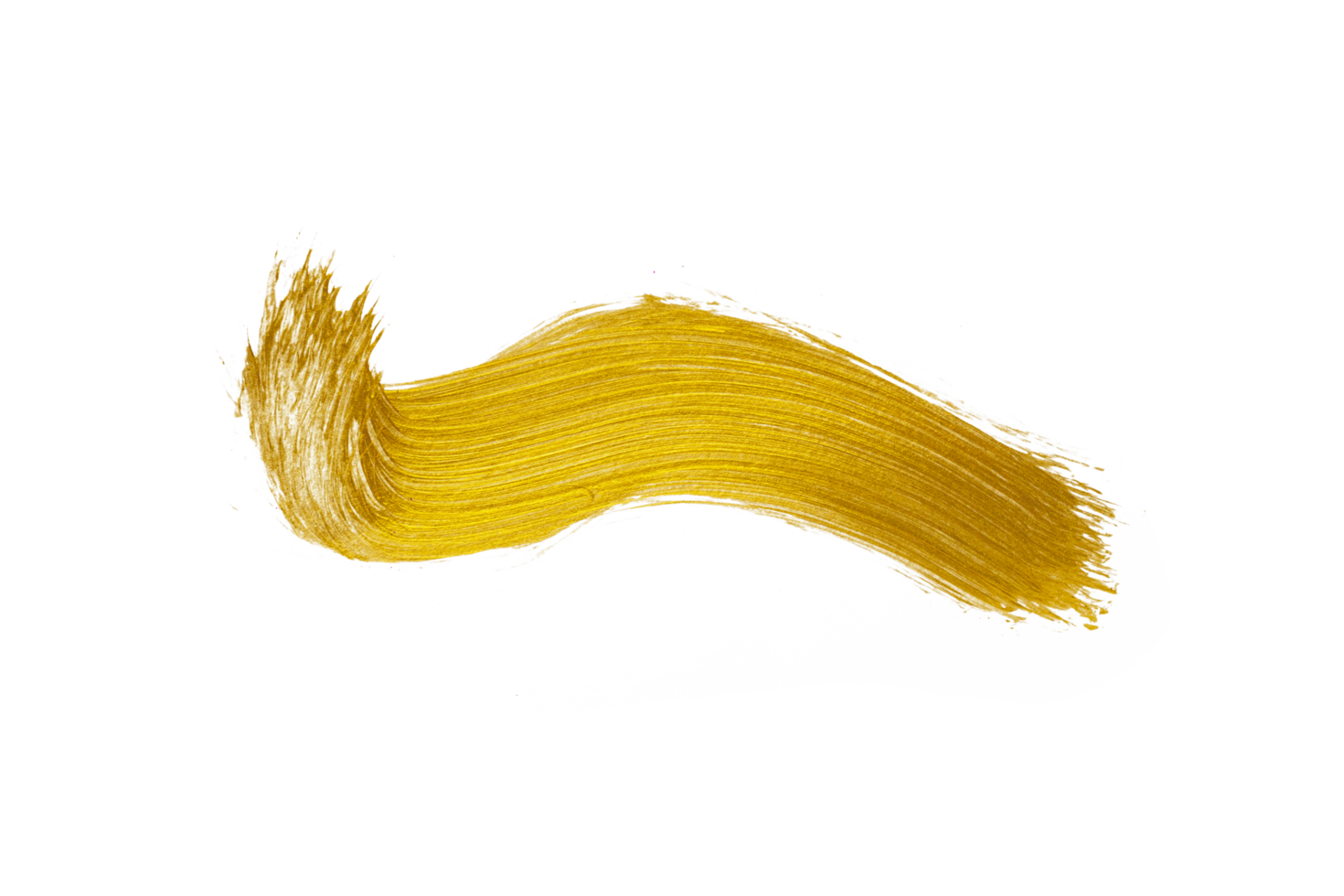 gold brush stroke for design png