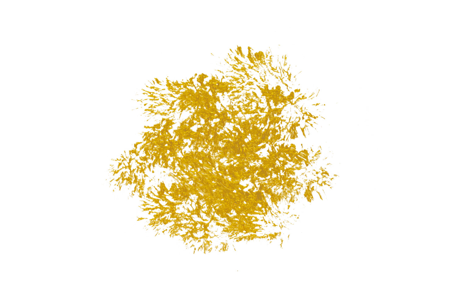 goldener pinselstrich für design png