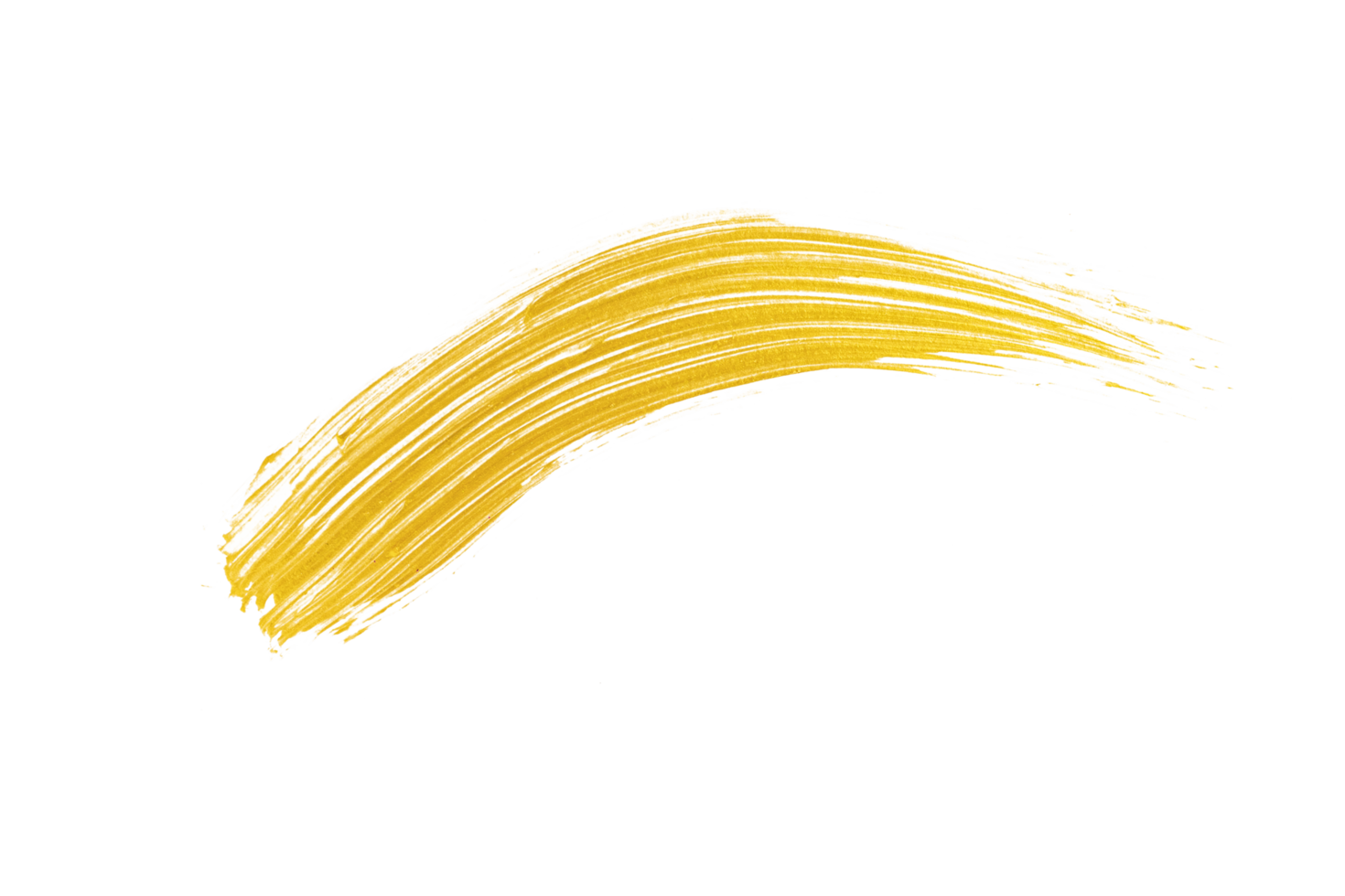 gold brush stroke for design png