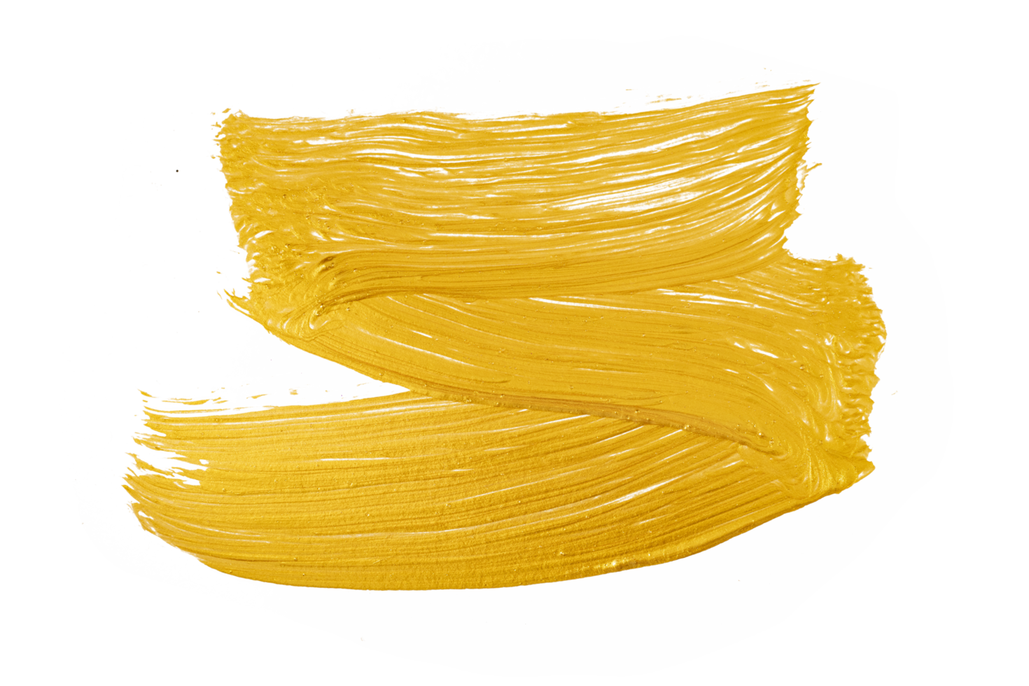 gold brush stroke for design png