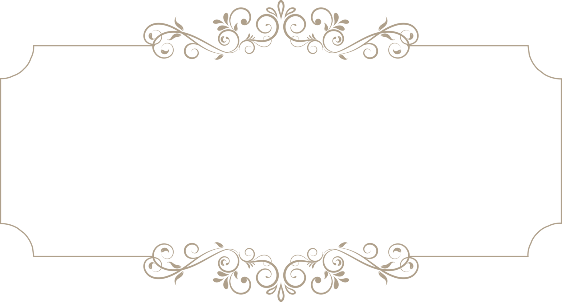 floral border  handdrawn illustration png