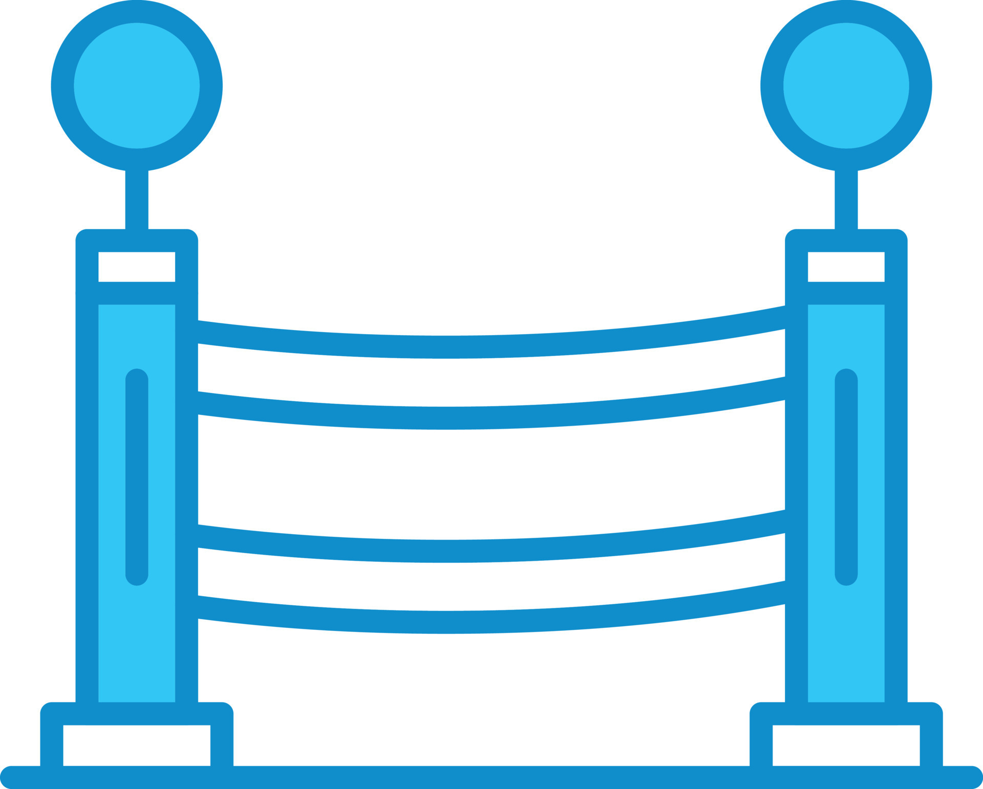 Entrance Line Filled Blue 9875081 Vector Art at Vecteezy