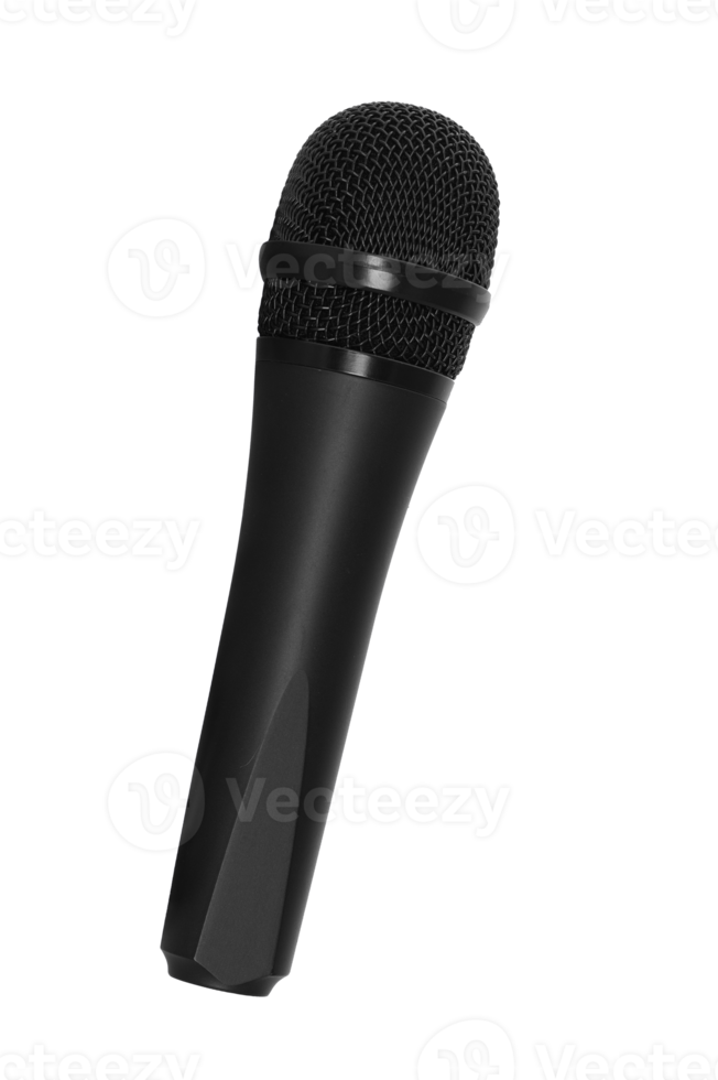 microphone isolé sur fond blanc png