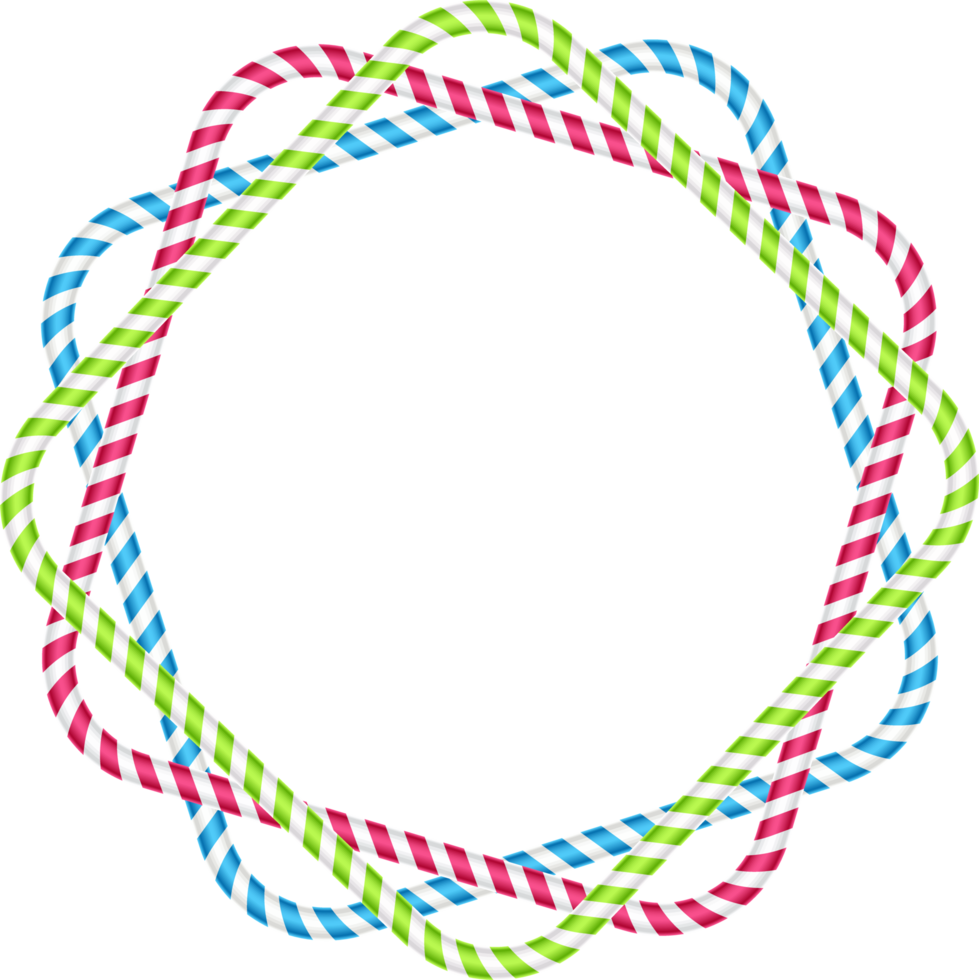 Candy circle frame png