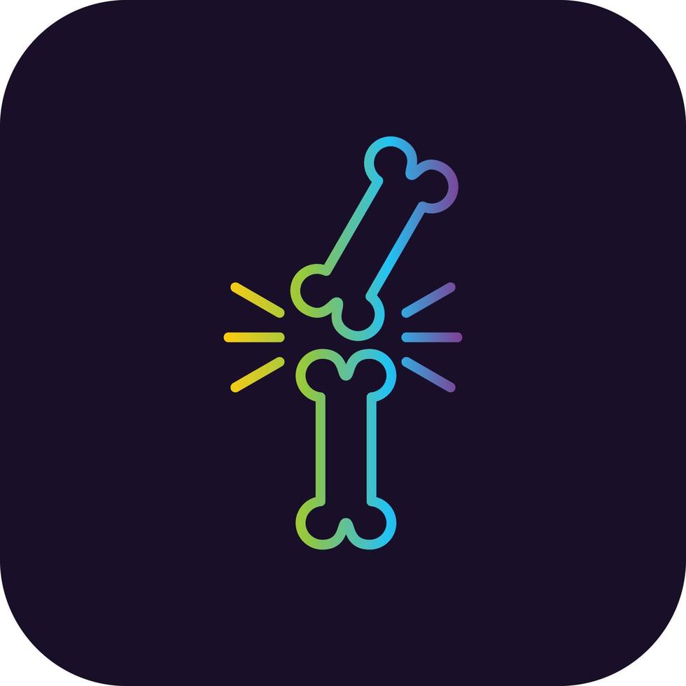 Arthritis Gradient Icon vector