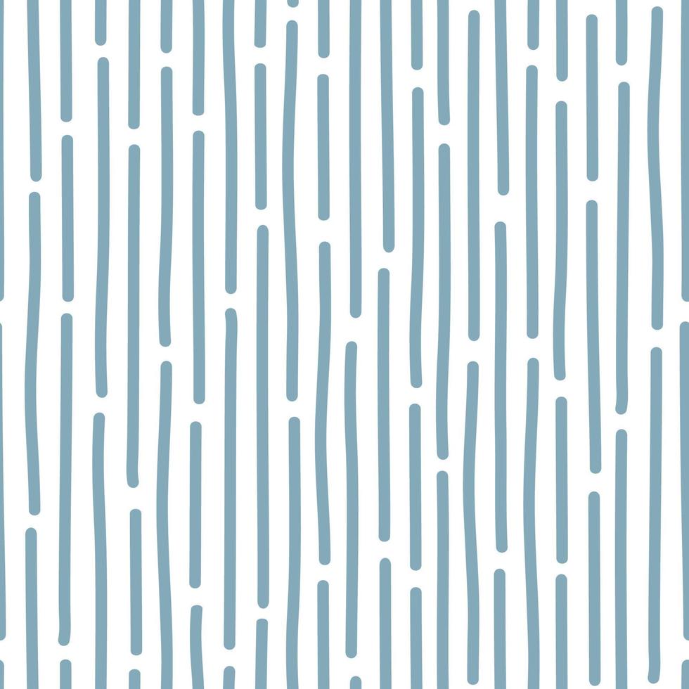 Vector seamless striped pattern in abstract style on a white background.
