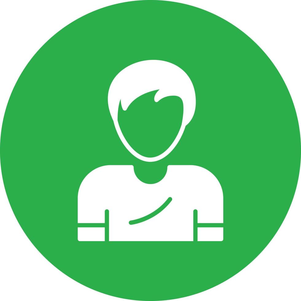 Man Line Two Color vector