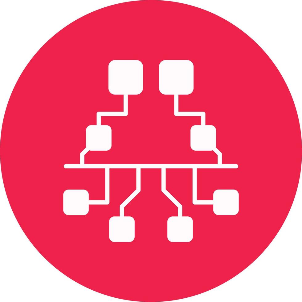 Sequence Glyph Circle Multicolor vector