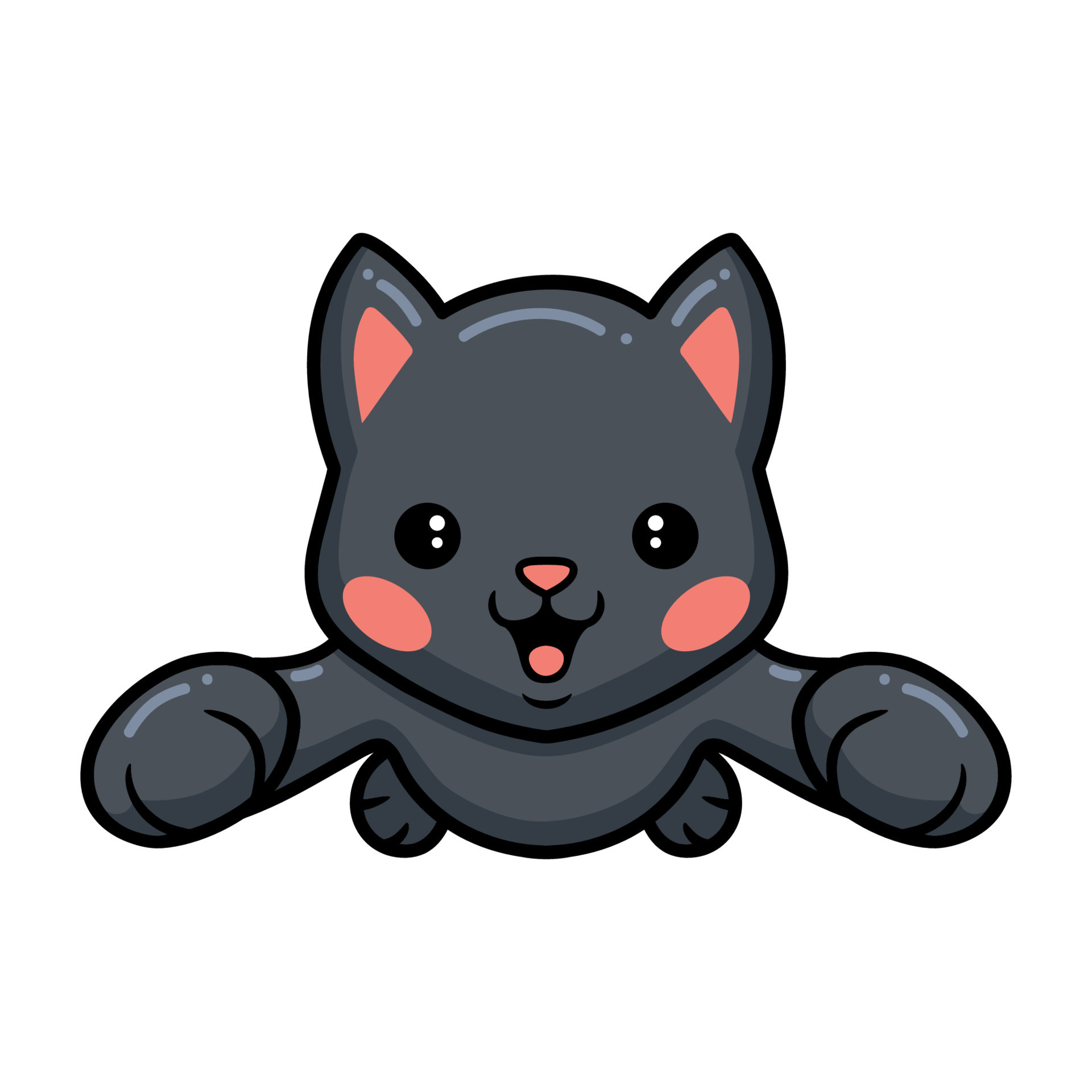 Cute black little cat cartoon flying 9876744 Vector Art at Vecteezy Cute black little cat cartoon flying 9876744 Vector Art at Vecteezy