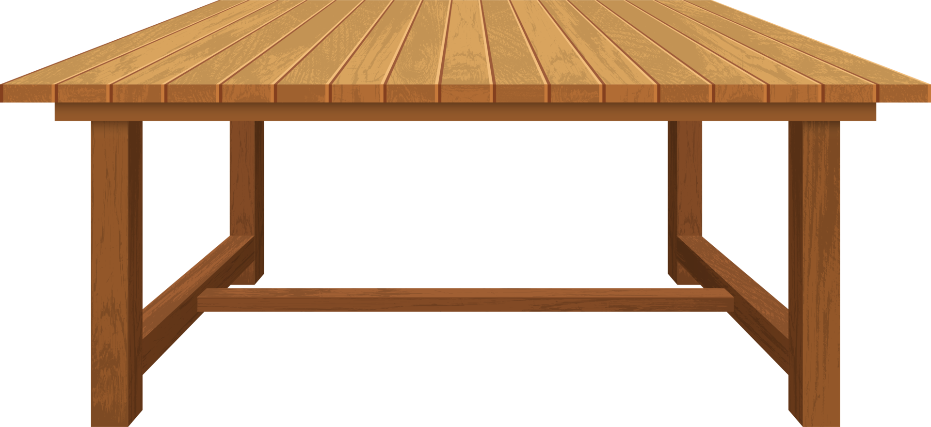 Realistic wooden textured table clip art 9877068 PNG