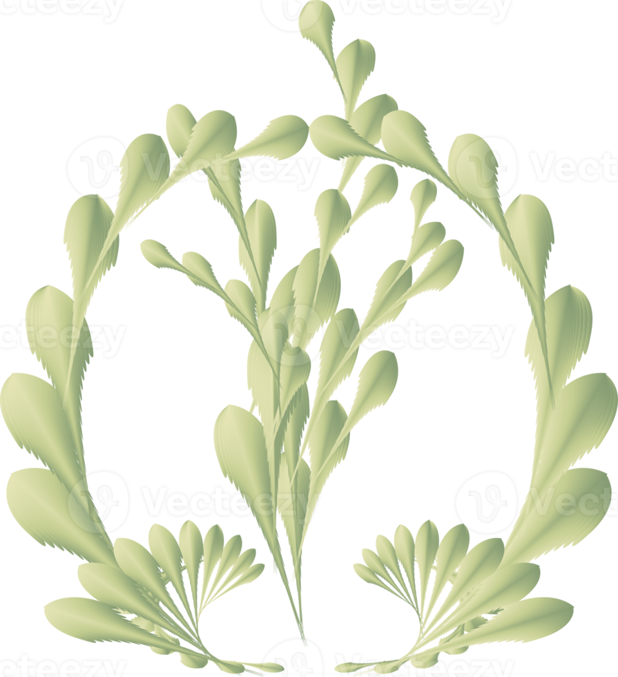 Flower leaf botanical antique for decorative png