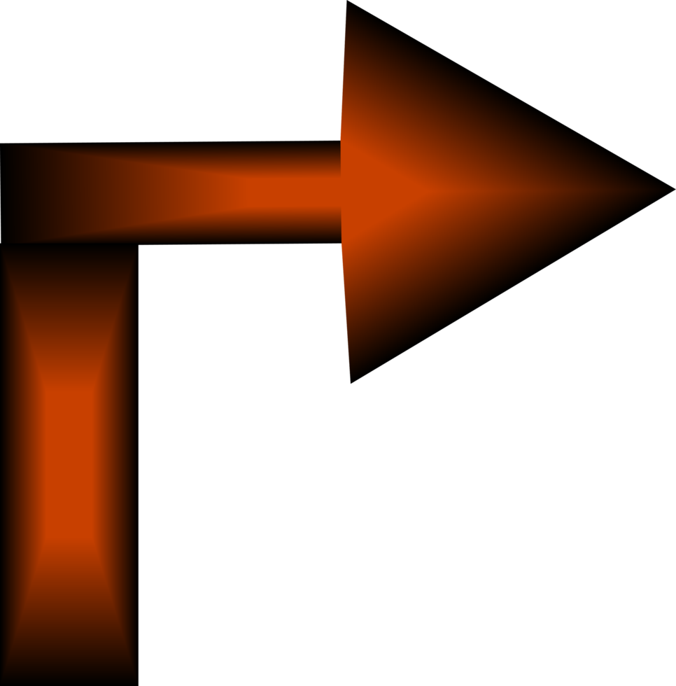 Arrows button pointer direction for decorative png