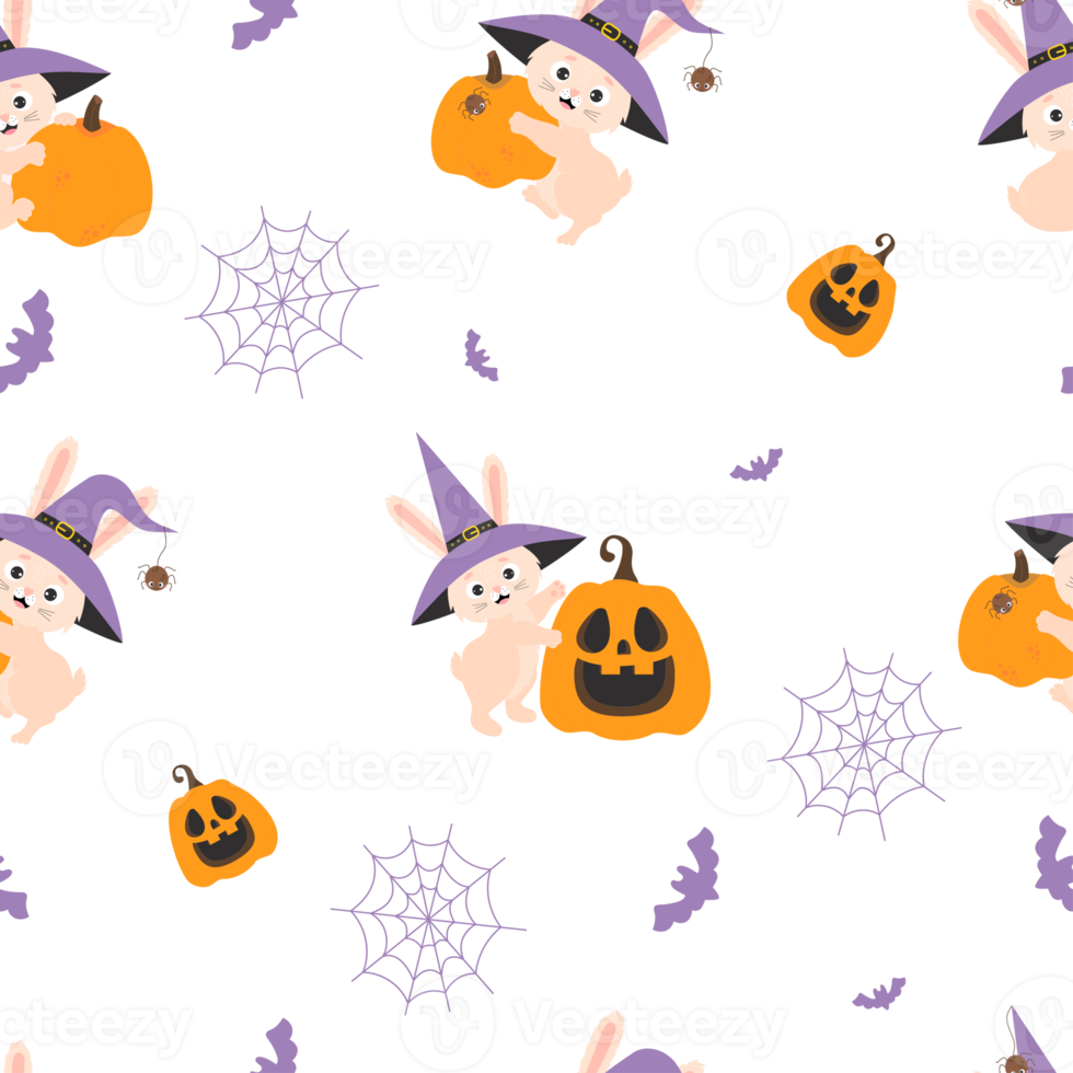 Cute halloween background png