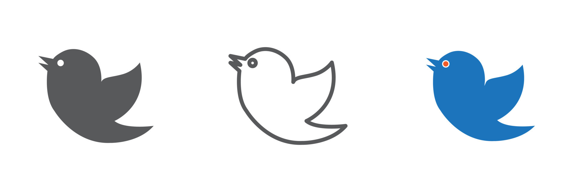 bird icon vector. bird icon vector illustration 9877262 Vector Art at ...