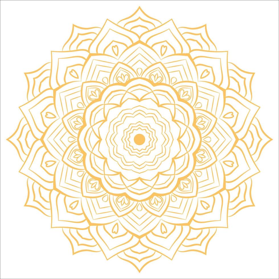 Mandala Vector Luxury Ornamental Art Pattern Design