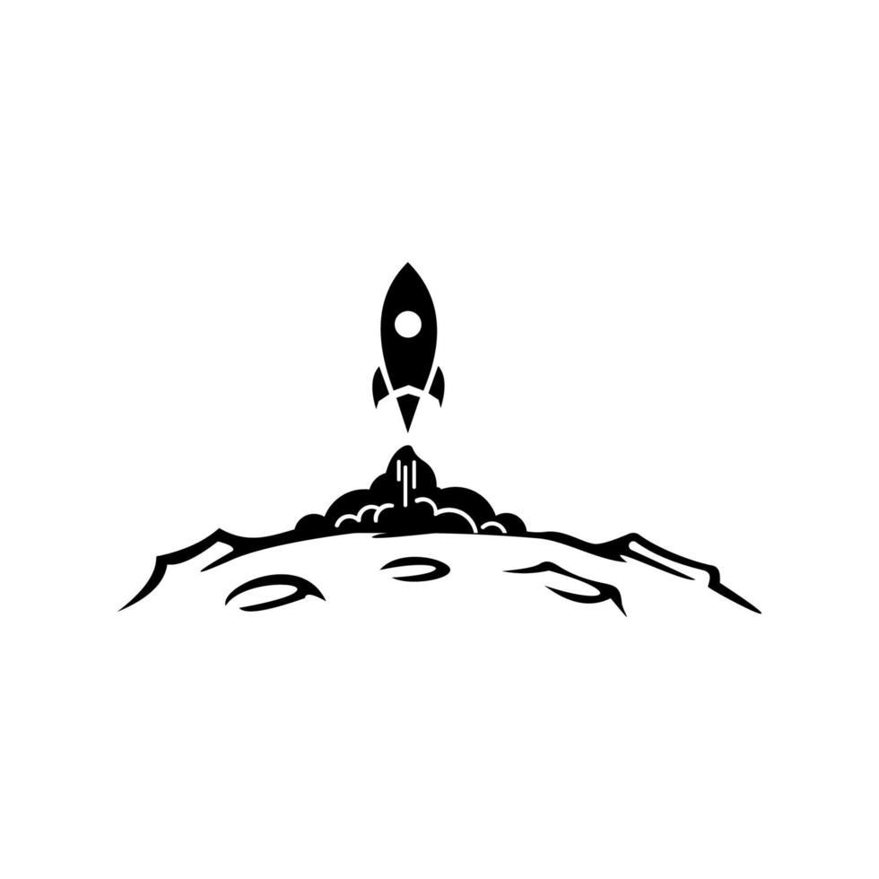 rocket base icon. Simple sign illustration. Startup symbol design from Startup collection. Can be used for web and mobile. vector