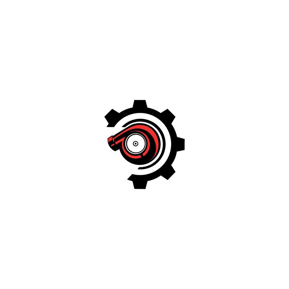 logo turbo designs simple and elegant. automotive logo design vector