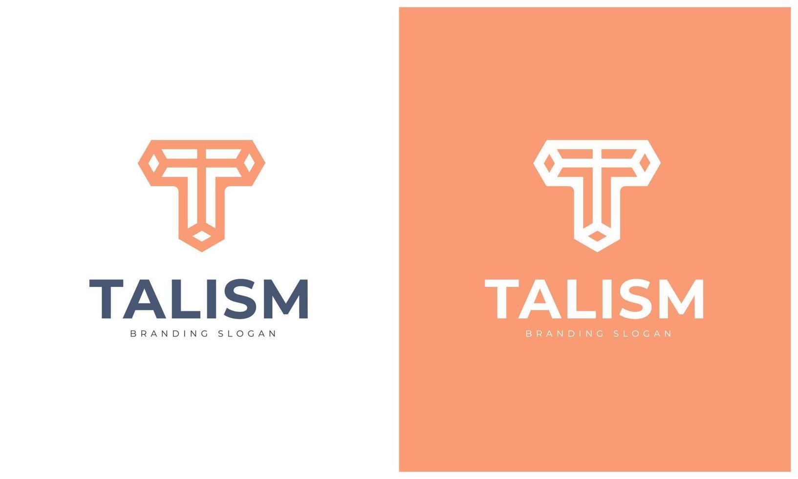 T Letter Logo Vector Concept Icon Trademark. Universal T Logotype Brand