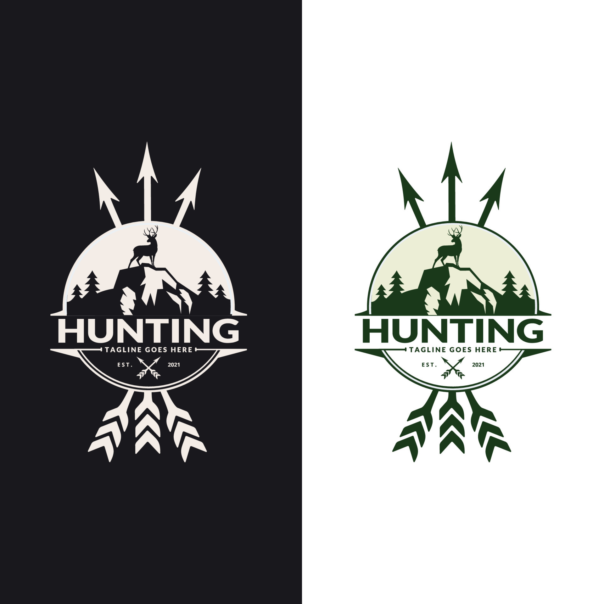 Deer Hunter Logo Type Hunter Man And Deer Hunter Club Deer Hunting deer-hunter-logo-type-hunter-man-and-deer-hunter-club-deer-hunting