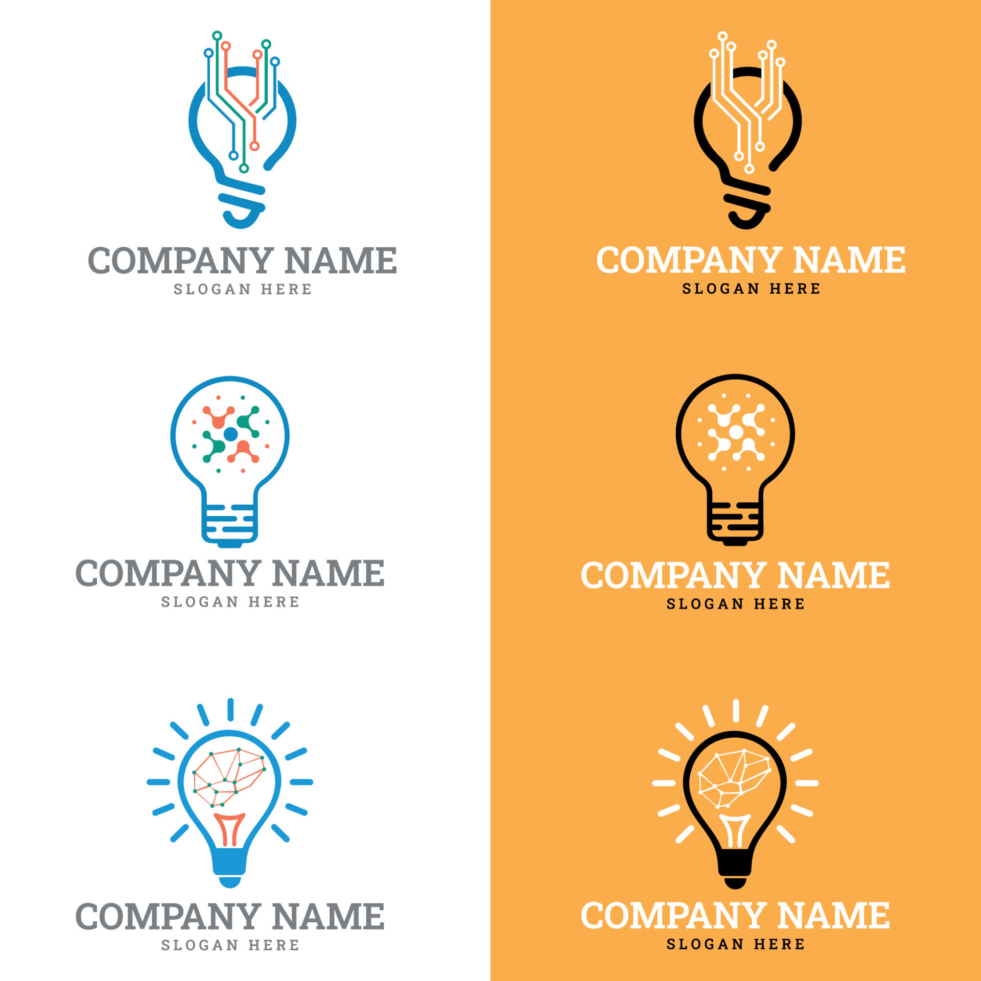 Light Bulb Company Logo