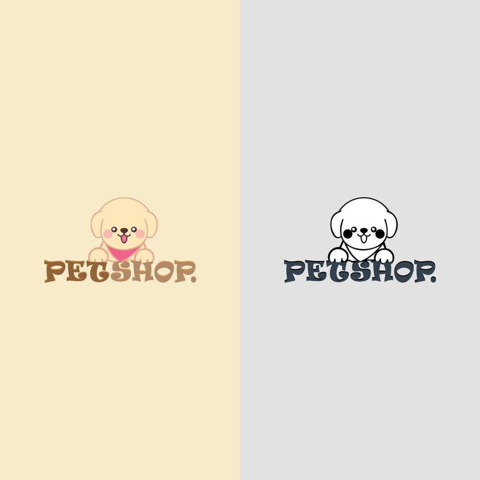 PetShop Logo. can use animal clinics, petshop and veterinarian.Pet Shop Logo. can use animal clinics, pet shop and veterinarian. vector