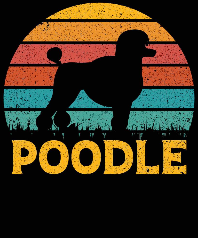 Vintage Poodle T Shirt Funny Poodle Gift Gift For Dog Lover Vintage Poodle T Shirt Funny Poodle Gift Gift For Dog Lover