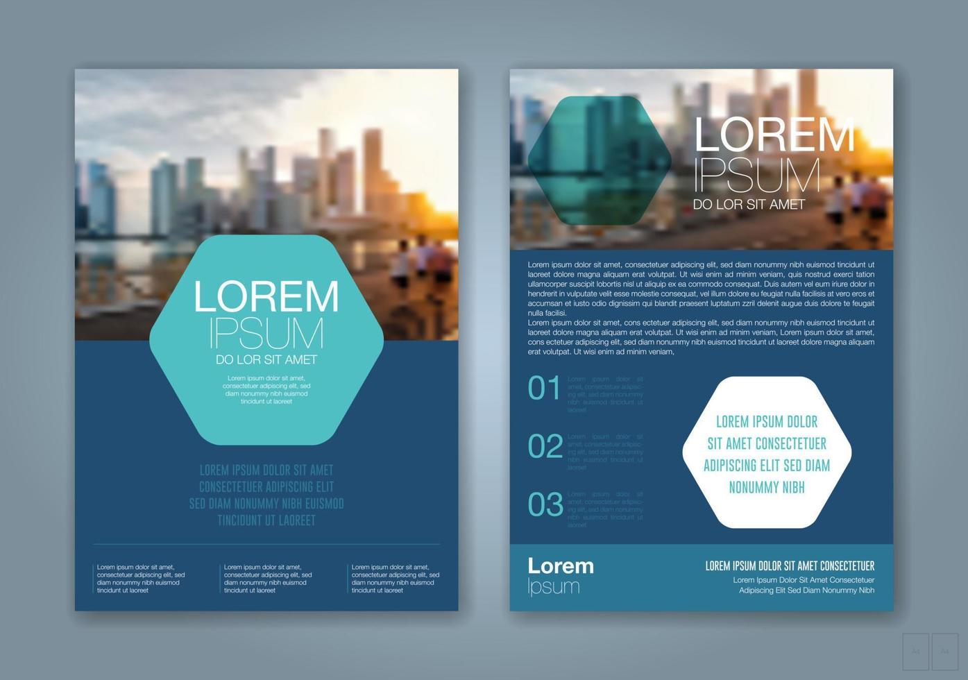 fondo de diseño de formas geométricas mínimas para informe anual de negocios portada de libro folleto folleto cartel vector