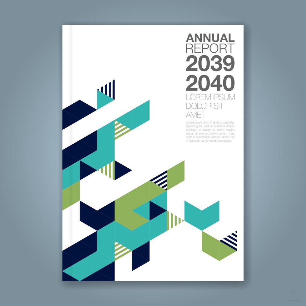 minimal geometric shapes design background for business annual report book cover brochure flyer poster vector