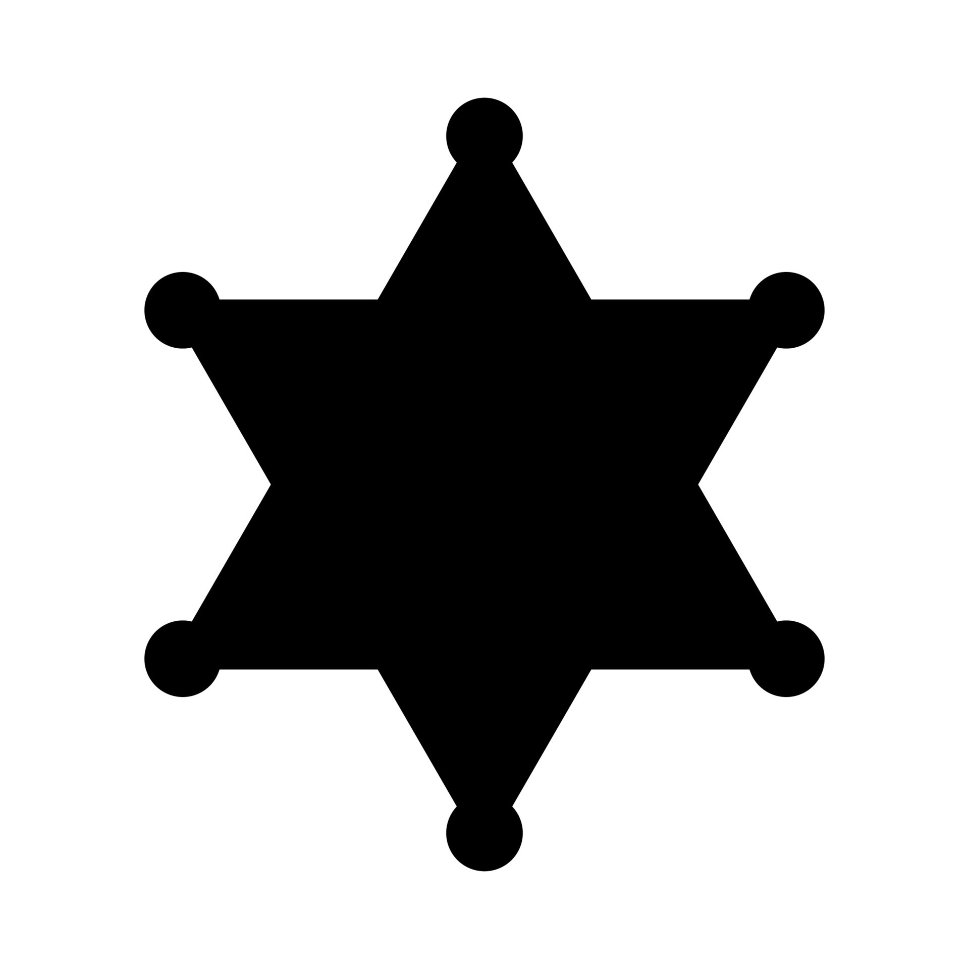 Как выглядит значок шерифа Sheriff star black vector icon isolated on white background 9882800 Vector Art a
