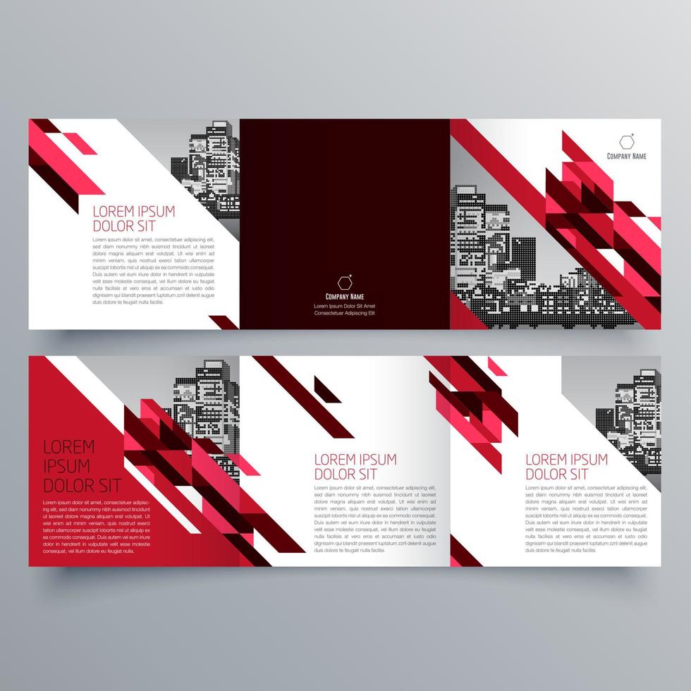 Brochure design 393 vector