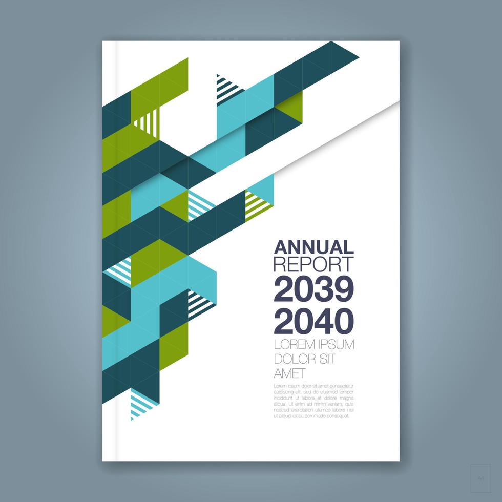 minimal geometric shapes design background for business annual report book cover brochure flyer poster vector