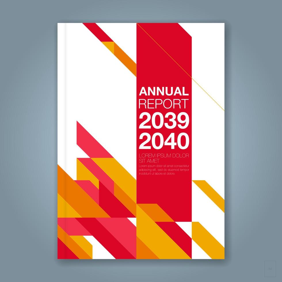 minimal geometric shapes design background for business annual report book cover brochure flyer poster vector