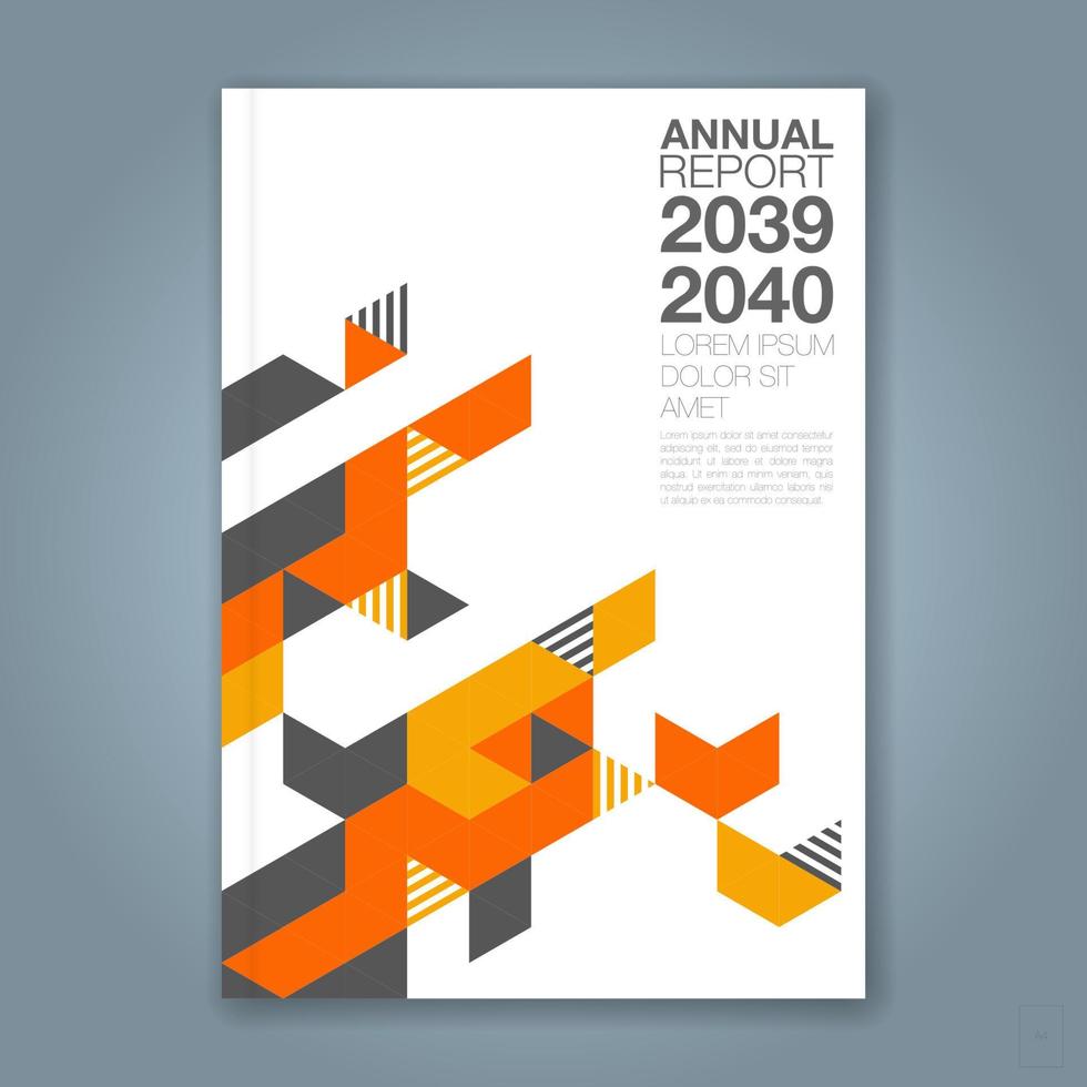 minimal geometric shapes design background for business annual report book cover brochure flyer poster vector