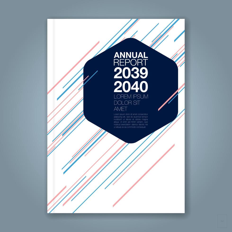 minimal geometric shapes design background for business annual report book cover brochure flyer poster vector