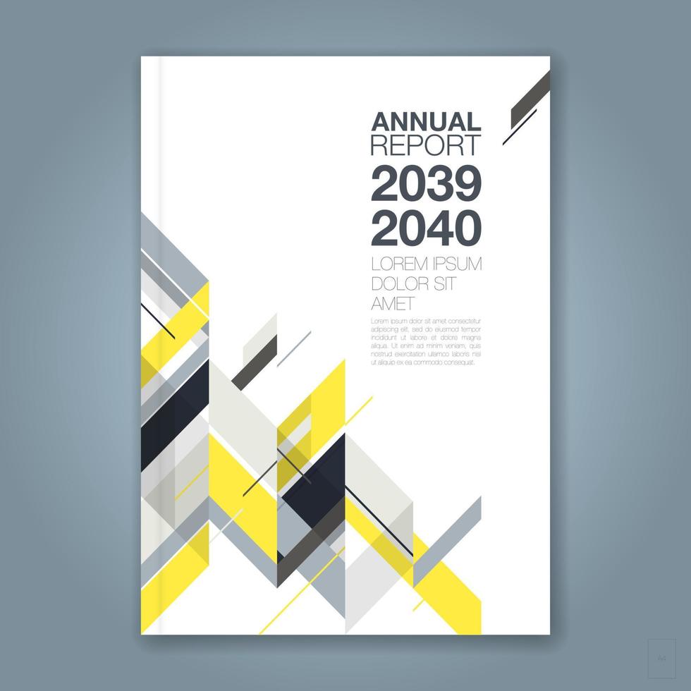 minimal geometric shapes design background for business annual report book cover brochure flyer poster vector