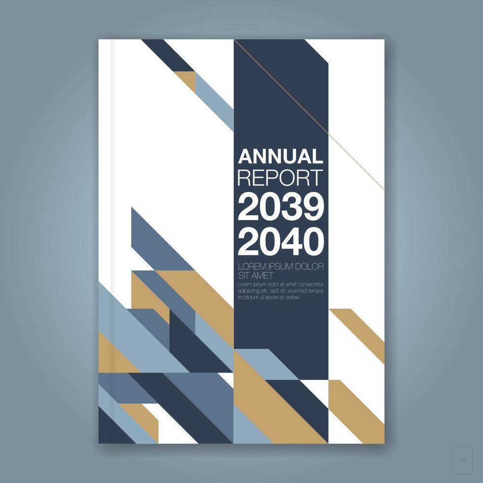 minimal geometric shapes design background for business annual report book cover brochure flyer poster vector