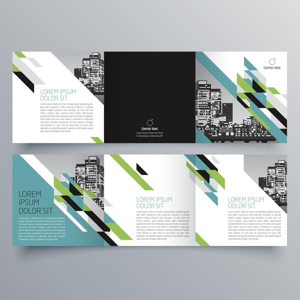 Brochure design 387 vector