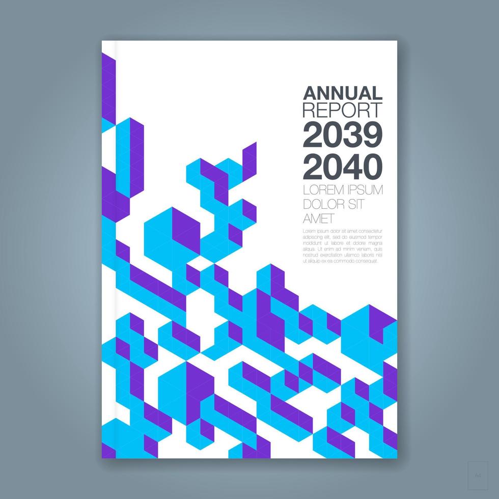 minimal geometric shapes design background for business annual report book cover brochure flyer poster vector