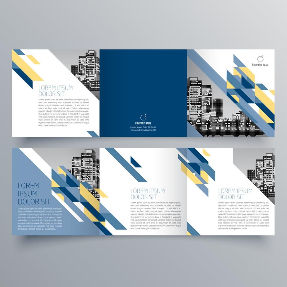 Brochure design 397 vector