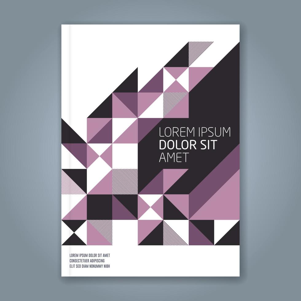 minimal geometric shapes design background for business annual report book cover brochure flyer poster vector
